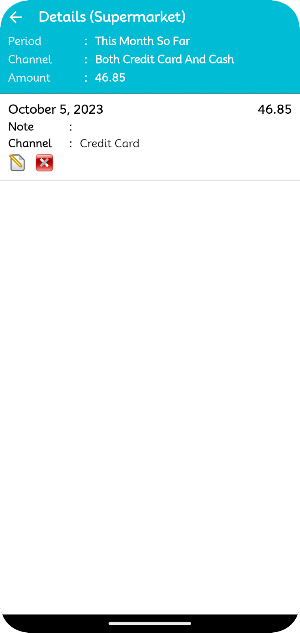 Spendings - Expense Management Screenshot 2