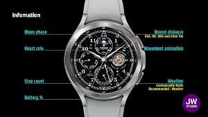 JW043 jwstudio watchface Screenshot 1