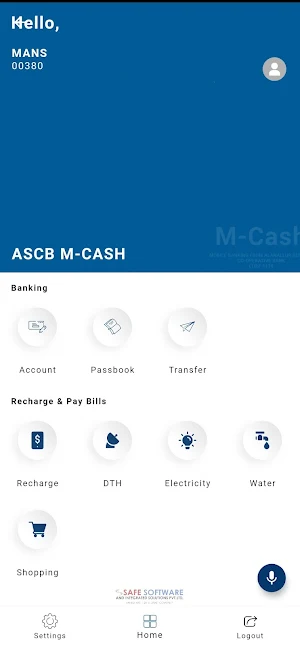 ASCB M-Cash Screenshot 2