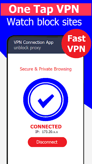 Naked VPN + Private Browser Screenshot 0
