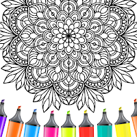 Mandala Coloring Game Adults