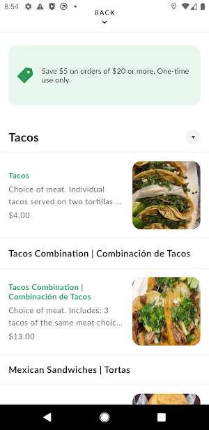 El Rinconcito Mexican Grill Screenshot 2