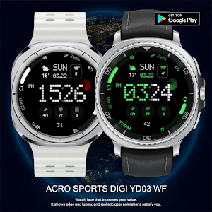 ACRO Sports Digi YD3 Watchface Screenshot 1