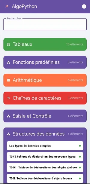 AlgoPython Screenshot 2
