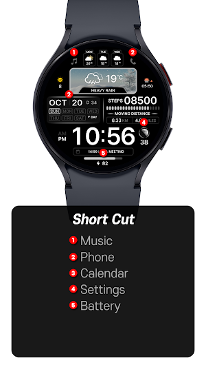 SamWatch Digital Weather 7 Screenshot 2