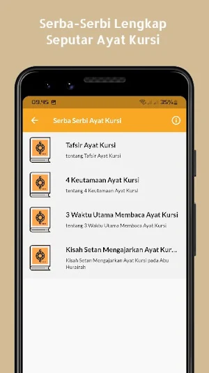 Ayat Kursi Mp3 Teks Offline Screenshot 2