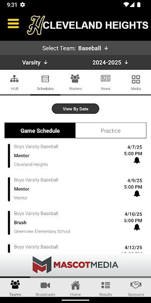 Cleveland Heights Athletics Screenshot 3