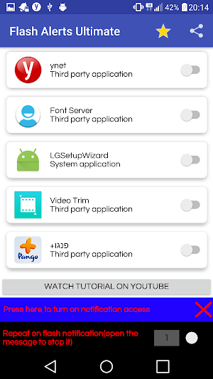 Flash Alerts Ultimate Screenshot 3