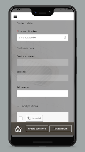 HOLCIM - Portál Screenshot 2