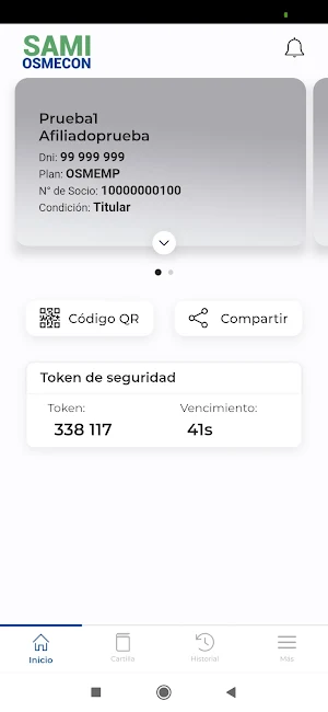 Credencial SAMI OSMECON Screenshot 0