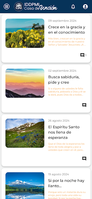 Casa de Unción Oficial Screenshot 2