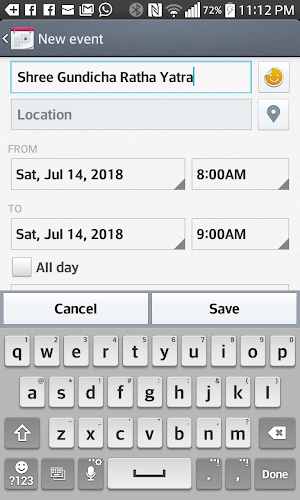 Odia (Oriya) Calendar Screenshot 0
