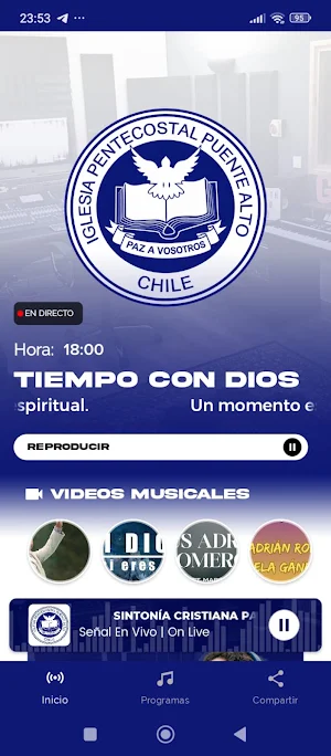 Sintonía Crist. Paz a Vosotros Screenshot 3