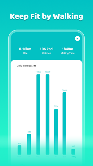 Happy Step - walking trackers Screenshot 1