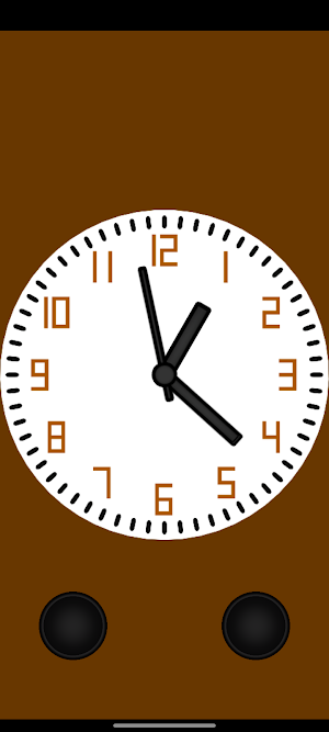 Analog clock vfm Screenshot 0