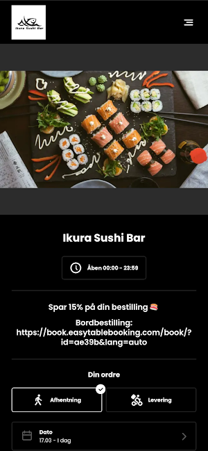 Ikura Sushi Bar Screenshot 1