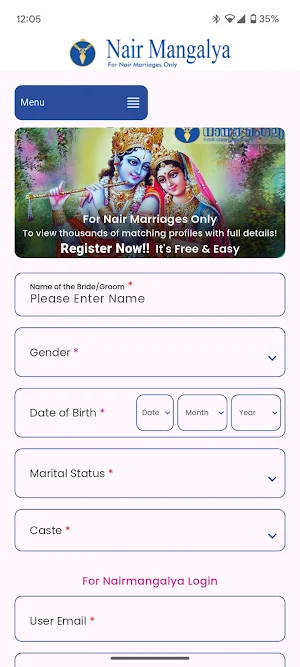 Nair Mangalya Screenshot 1
