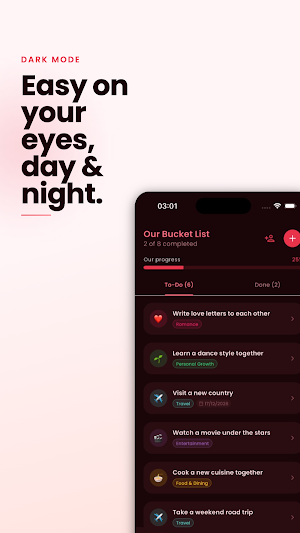 Couple Bucket List Screenshot 3