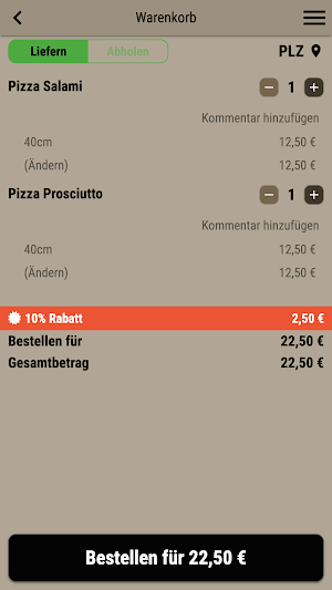 Pizzeria Venezia Hameln Screenshot 1