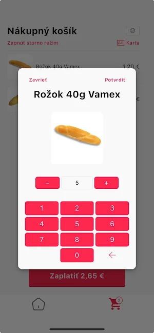 Flowy Pokladňa Screenshot 3