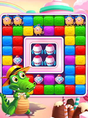 Candy Cubes Toon Collapse Screenshot 2
