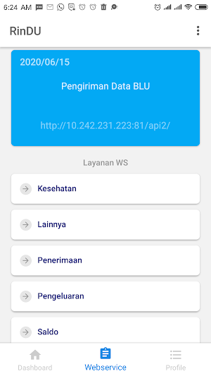 Aplikasi Rindu Screenshot 0