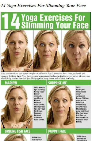 Face Slimming Exercises Tips Screenshot 2