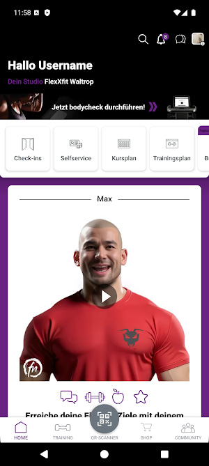 FlexXfit Screenshot 1