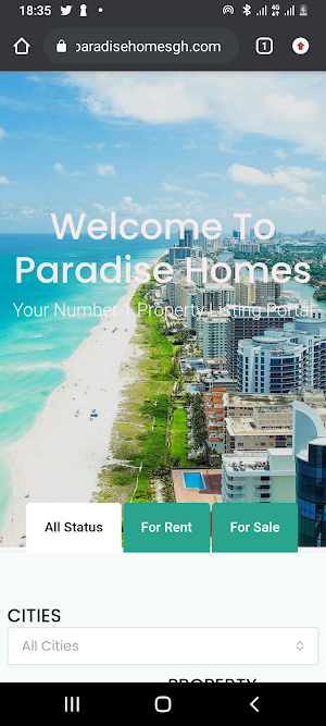 Paradise Homes Gh Screenshot 2
