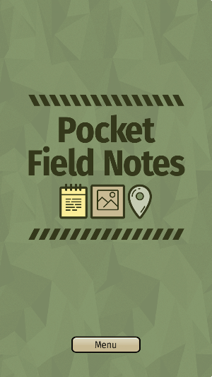 Pocket Field Notes Screenshot 0