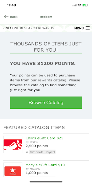 Pinecone Mobile App Screenshot 3