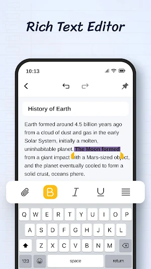 Notes App: Notebook & Note Screenshot 1