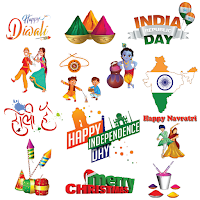 Republic Day Stickers