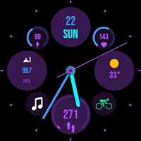 Analog Watch Face 019