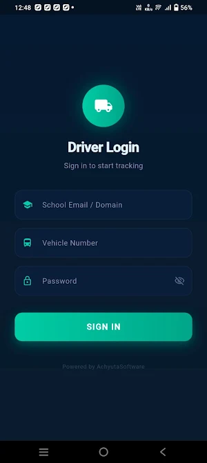 SSSPS Driver App Screenshot 3