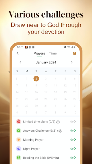 Holy Bible Time-Verses&Audio Screenshot 1