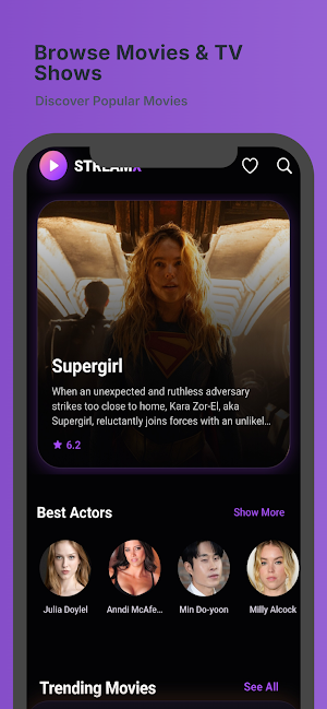 StreamX - Movies & TV shows Screenshot 1
