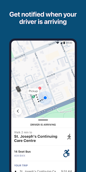 Cornwall Transit - Booking Screenshot 2
