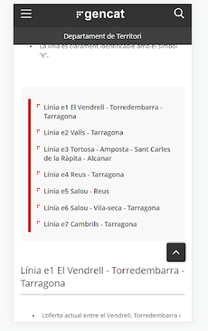 Transportes Tarragona Screenshot 1