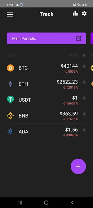 CoinFlo - Crypto Tracking And News Screenshot 0