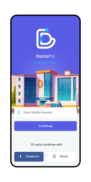 DoctoPro Hospital Flutter Screenshot 0