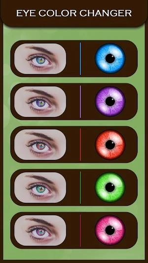 Eye Color Changer - Eye Lens Photo Editor Screenshot 3