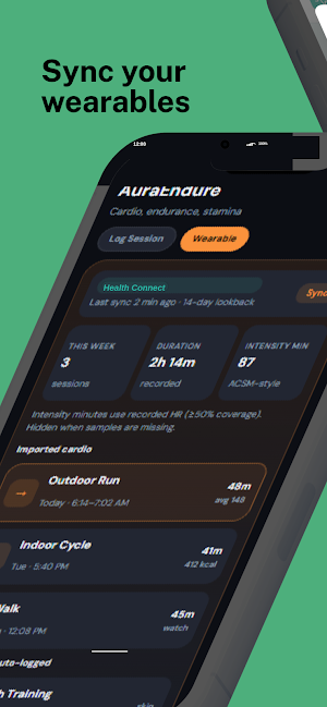 AuraBase: Fitness & Diet Lab Screenshot 0