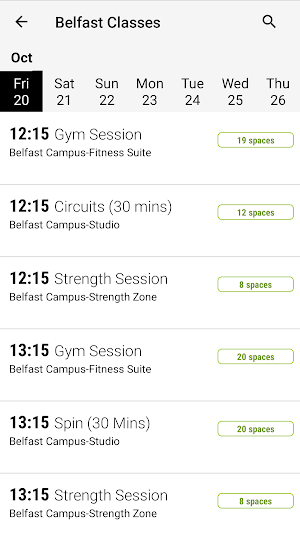 Ulster University Sport Screenshot 1