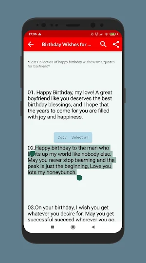 Happy birthday to you SMS Screenshot 3