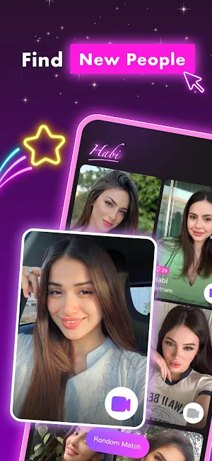 Habi - Live Video Chat Screenshot 2