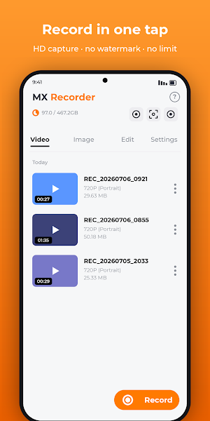MX Screen Recorder Screenshot 2