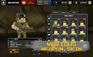 Pixel Z Hunter2 3D - World Battle Survival TPS Screenshot 2