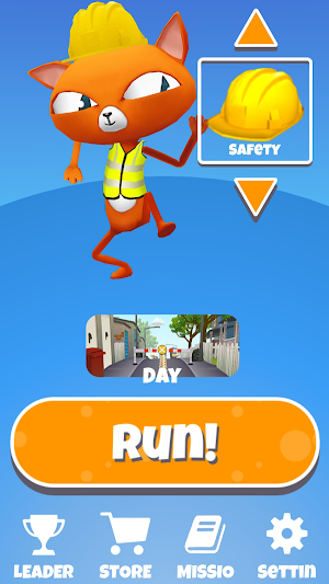 Cat Running Screenshot 0