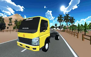 Truck Oleng Canter Simulator (Indonesia) Screenshot 1